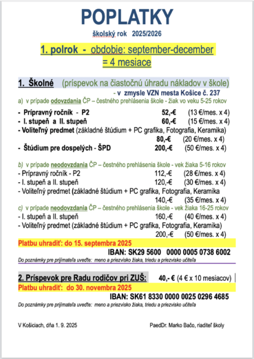 poplatky 050925