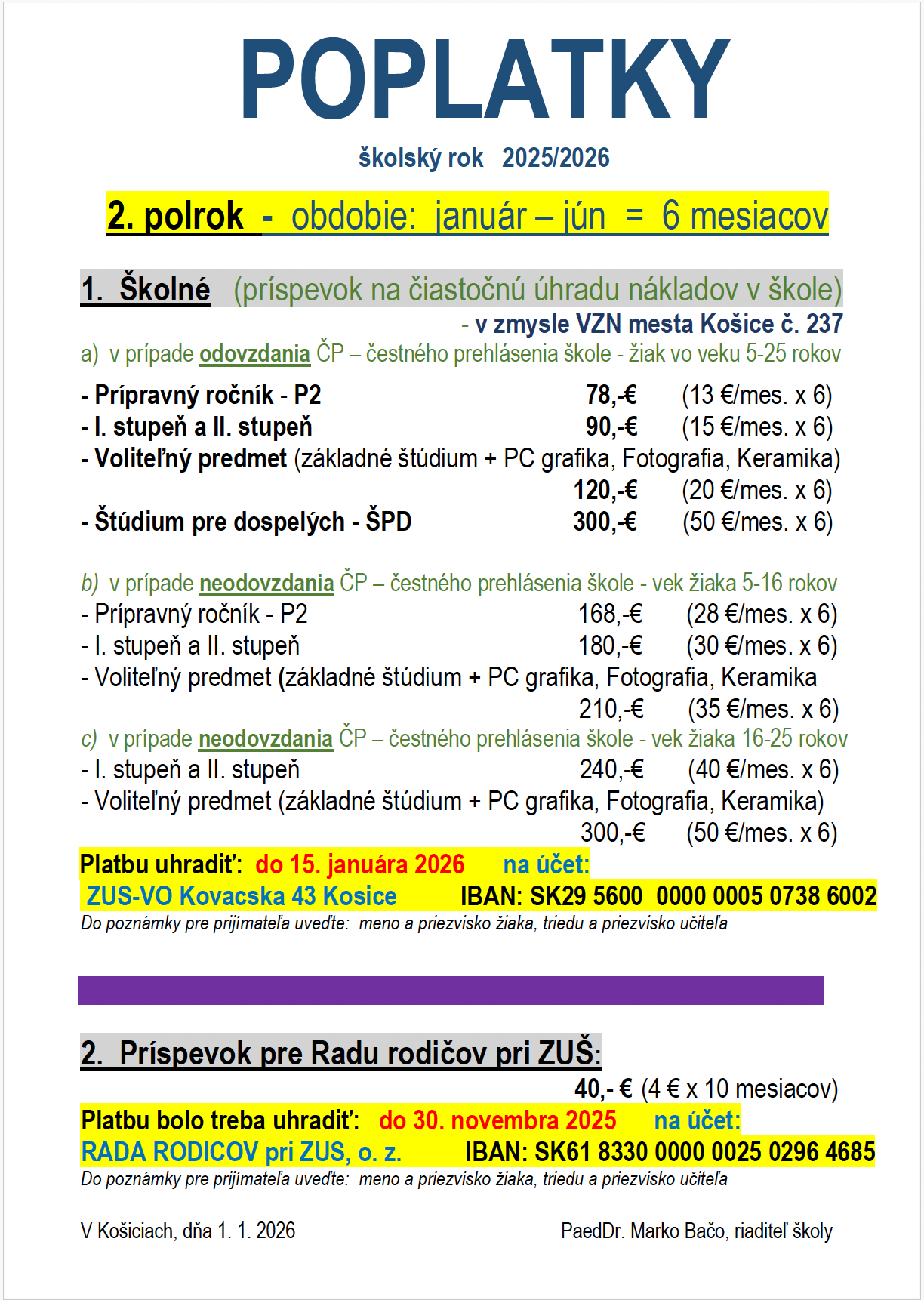 zus-vo poplatky od 1.1.2026
